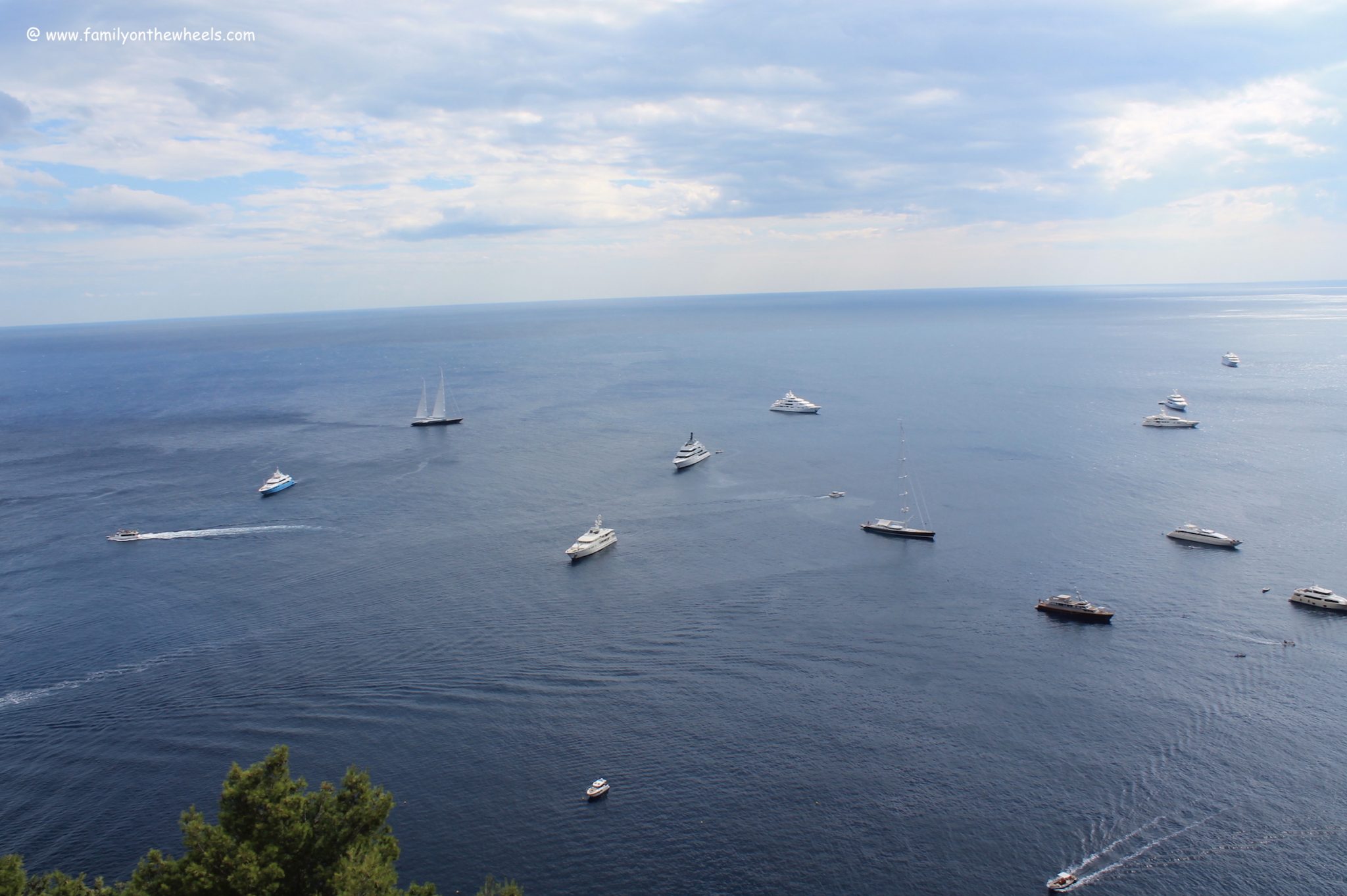 Capri view from tragara