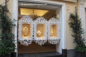 Designer showrooms at Capri, italy