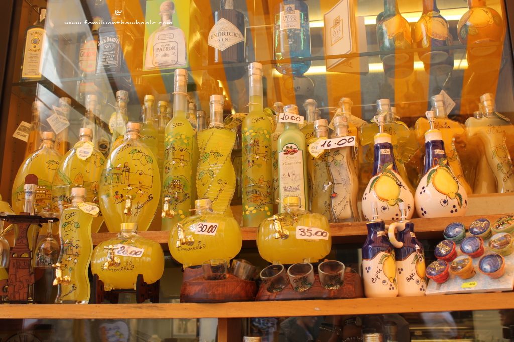 Limoncello at Capri