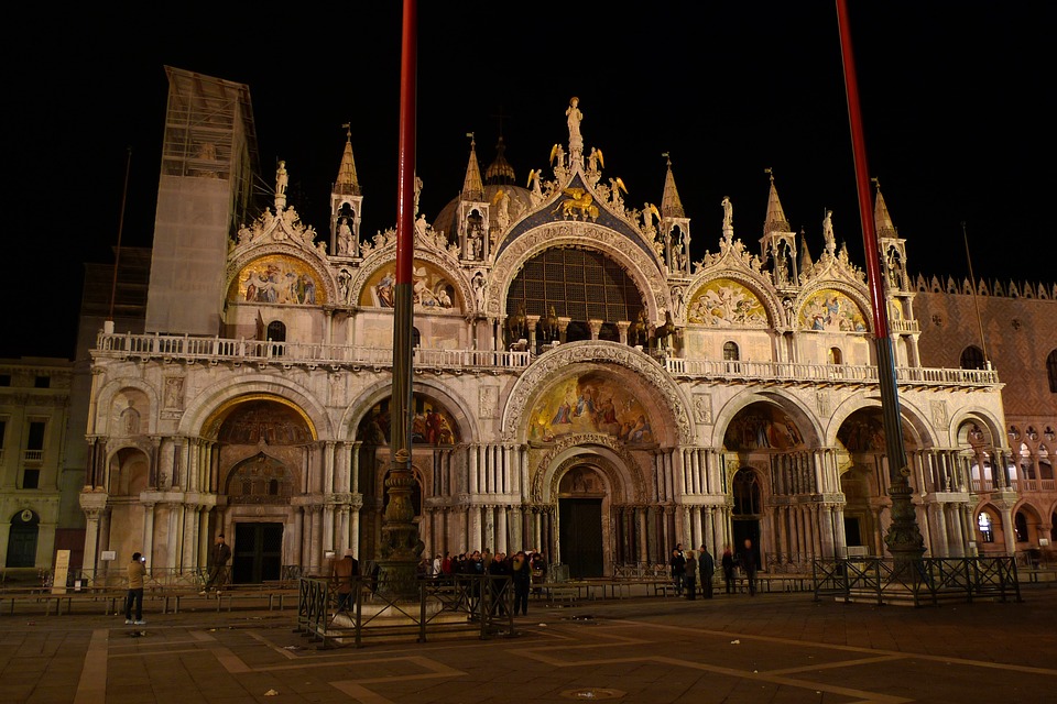 Basilica on Saint Mark's square venice