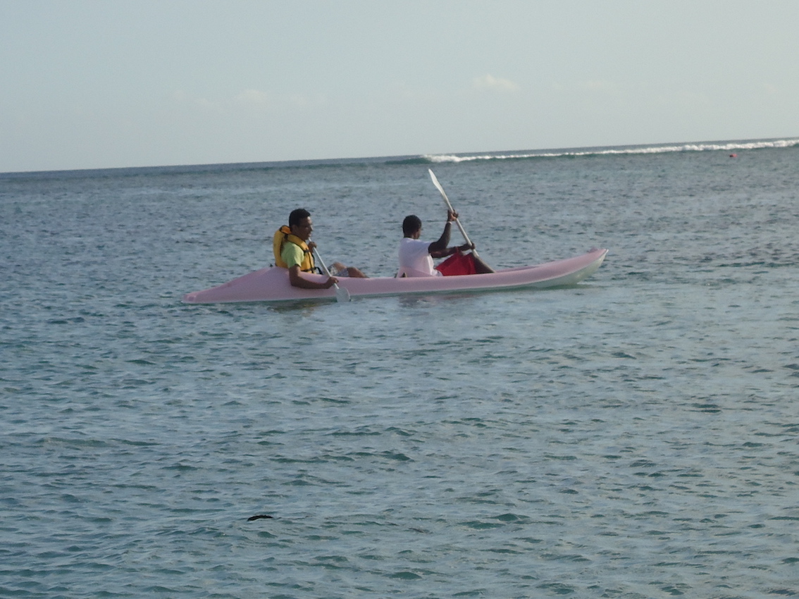 Kayaking in Mauritius