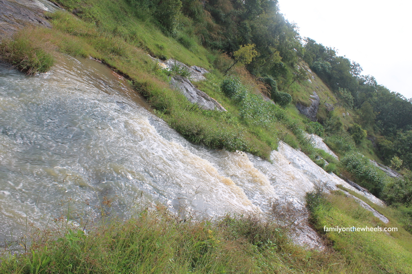 Chellarkovil waterfalls and view point, near thekkady and Munnar, kerala