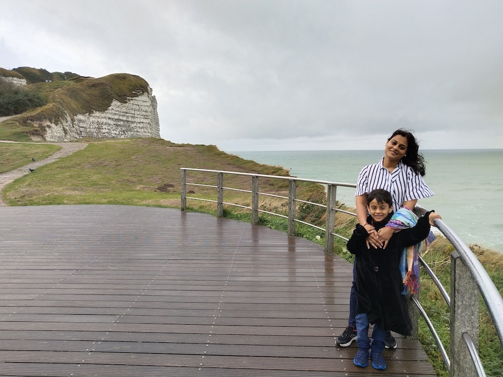 If you're visiting France, don't skip #Normandy region, its the most beautiful for while cliffs and true French beauty. #franceitinerary #Nice #Paris #Traveleurope #Etretat