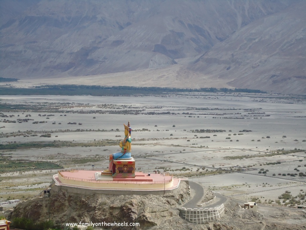 Diskit Monastery, leh View