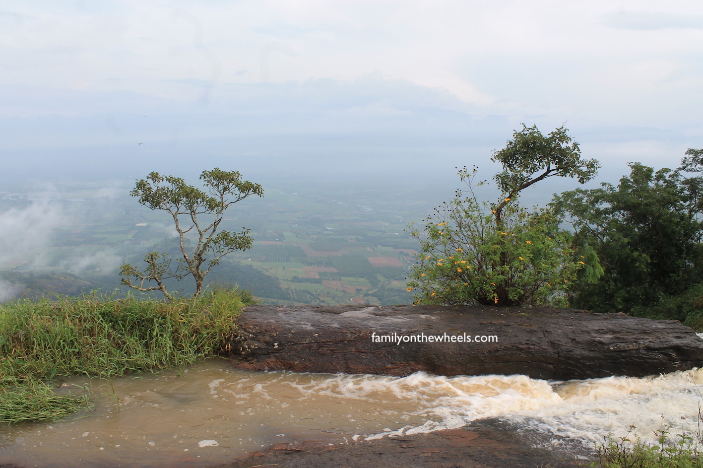 Chellarkovil waterfalls and view point, near thekkady and Munnar, kerala